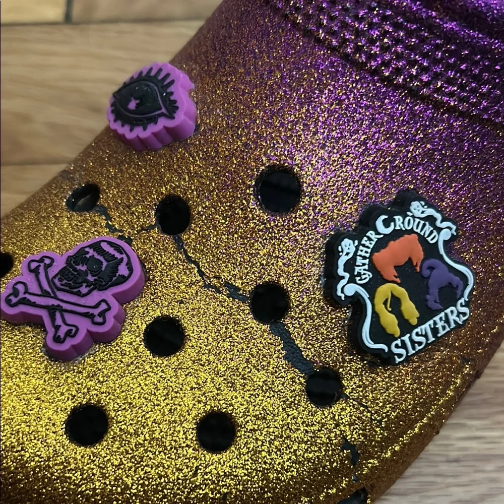 Crocs Glitter “Hocus Pocus” Clogs - Picture 4 of 7